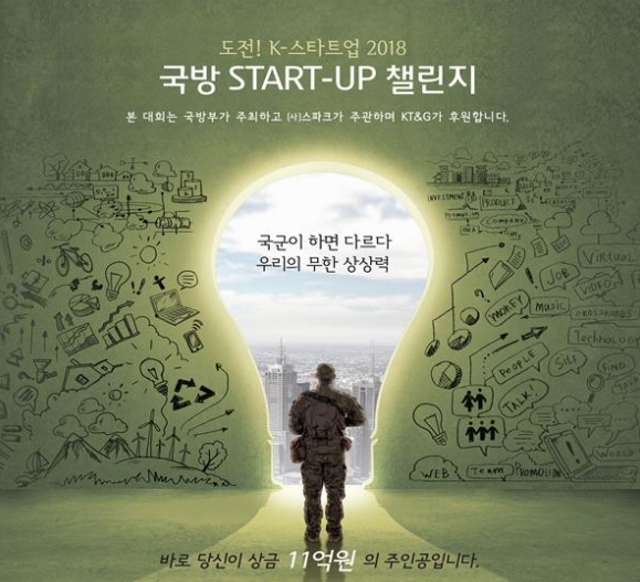국방부·스파크, ‘2018국방창업챌린지’ 추진