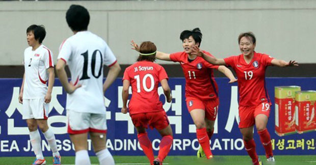 한국여자축구연맹 북한과 올스타전 추진했으나 취소