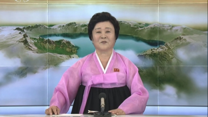 북한 간판 앵커 리춘희 은퇴예정