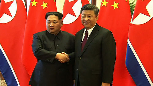 4차 북·중 정상회담에서 한반도 비핵화 입장 견지
