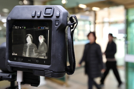 인천 동구, 코로나19 확산 방지를 위한 열감지기 설치