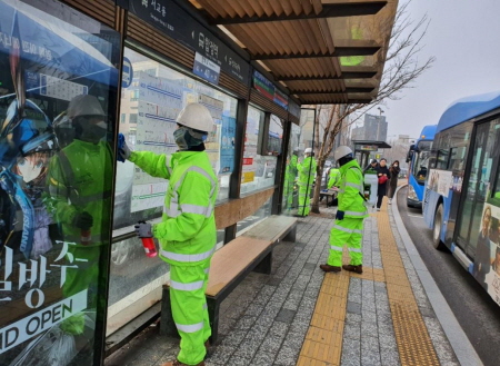 마포구, 환경미화원 코로나19 특별방역 돌입