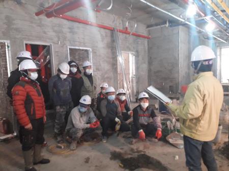 충남교육청, 학교 공사 현장 코로나19 예방 활동 강화