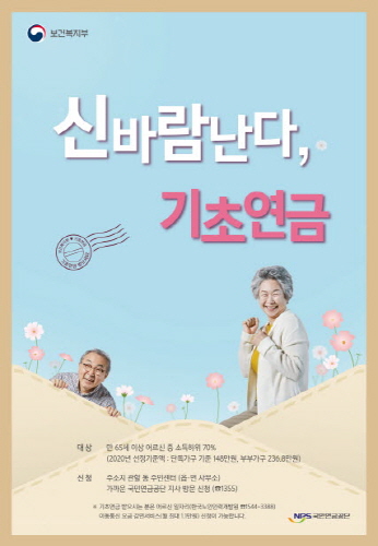 인천 부평구, 2020 기초연금 신청 접수