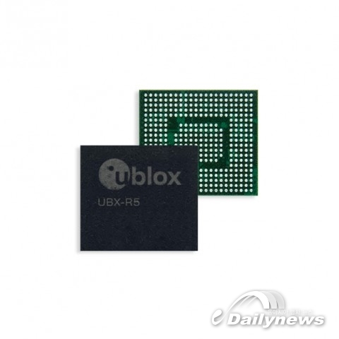 유블럭스 IoT 칩셋, AT&T LTE-M 인증 획득
