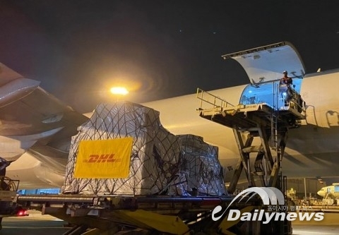 DHL글로벌포워딩, 130만개 이상 코로나19 진단키트 한국에서 해외로 수송