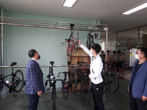 충남교육청, 학교 운동부 훈련 재개 현장 점검