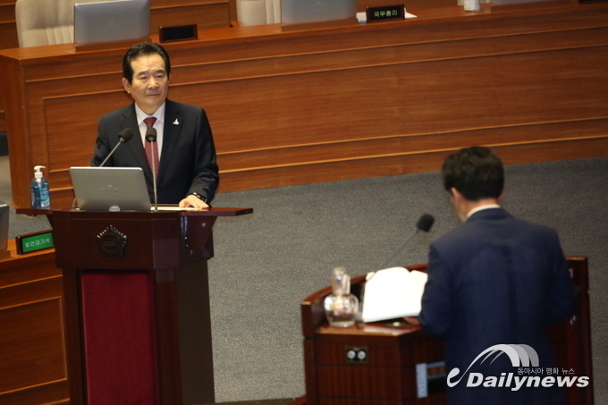 정세균 “수도 이전 문제와 부동산 대책은 근본적으로 다른 사안”