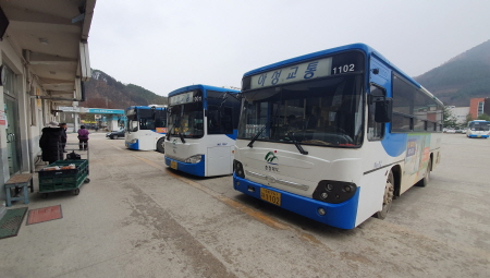 괴산군, 농촌버스 개편 노선 본격 운행 시작