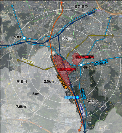 금천구, 가산동 산업단지 건축허가 관련 도시기반시설지침 개정
