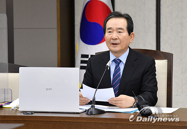 정 총리 “첫 접종 아스트라제네카로…화이자 백신은 2월말~3월초 도입”