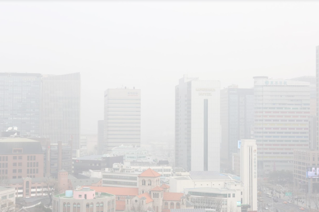 서울시, 미세먼지 경보·초미세먼지 주의보 동시 발령