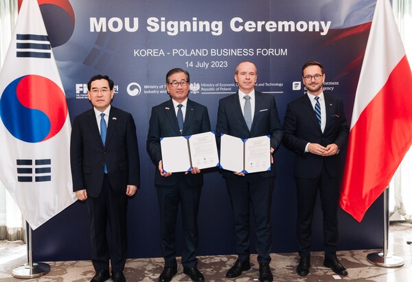 한국·폴란드, 항공우주산업 협력 MOU 체결