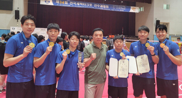 고양시청, 세팍타크로선수권 레구 2연패 달성