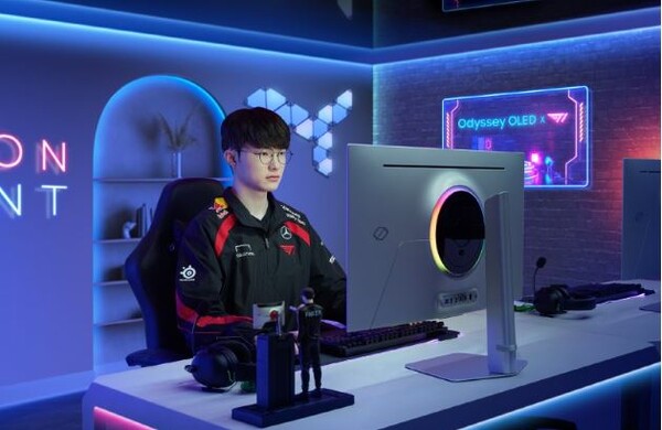 '페이커'도 인정한 삼성 OLED모니터...美게임쇼서 주목