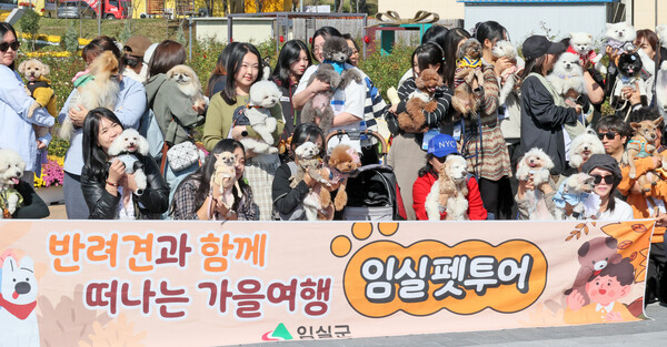 임실군, 반려견 동반 '펫투어' 프로그램 성황리 개최