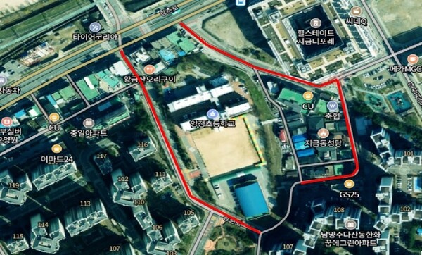 남양주시, 양정초 인근 전신주 제거…'지중화 사업'으로 등굣길 안전 확보