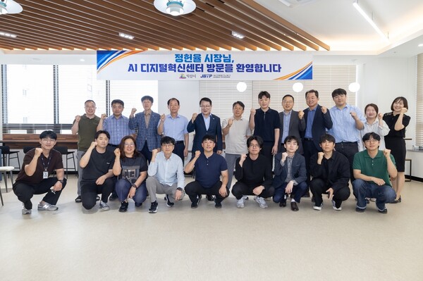 정헌율 시장, 'AI·디지털 산업' 익산의 차세대 성장 엔진으로 키운다
