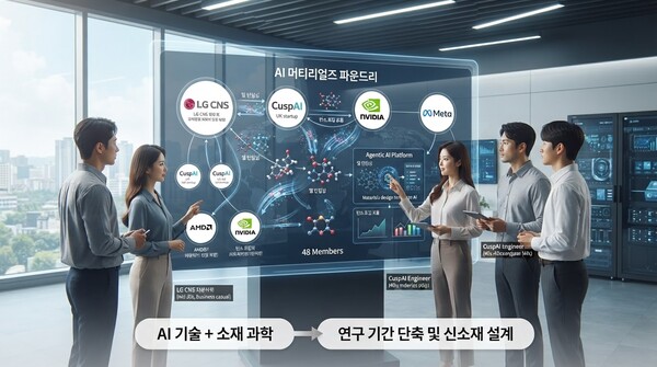 LG CNS, 엔비디아·메타 참여 AI 소재 연합에 합류…제조 AX 확대